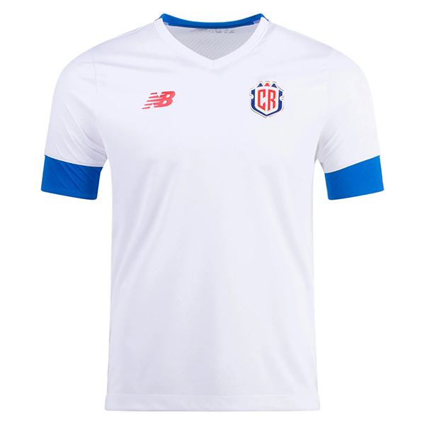 Costa Rica maglia da trasferta seconda maglia da calcio da uomo abbigliamento sportivo da calcio top maglia sportiva coppa del mondo 2022